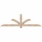 Ekena Millwork Redmond Smooth Timber Gable Bracket, Douglas Fir, 72"W x 21"H x 1 1/2"D x 3 1/2"F, 7/12 Pitch GBW072X21X0204RED00SDF - alternate 1